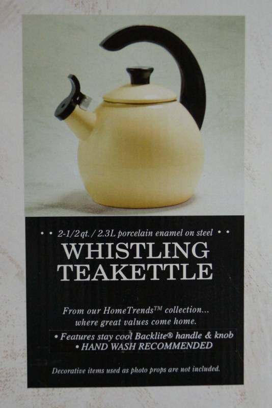 lot 176 image: NewUnused Whistling Tea Kettle