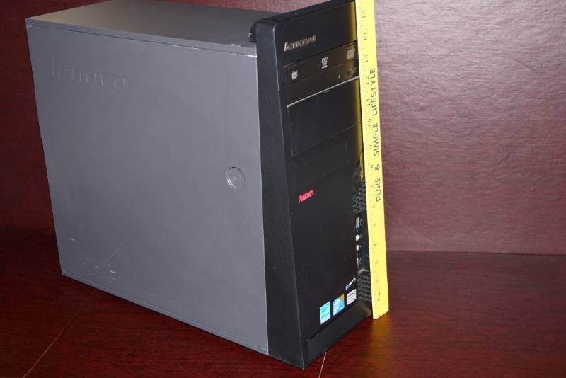lot 193 image: Lenevo ThinkCentre CPU  Computer- Working When Removed From Local College- LAST ONE