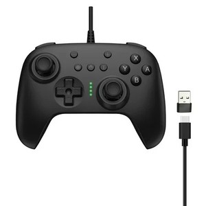 lot 260 image: onn Wired Game Controller for Nintendo Switch 2, OLED, Lite, Black