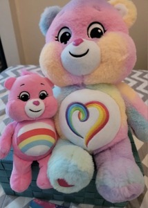 lot 266 image: Care Bears Togetherness Bear 16 Plush & Collectors Set