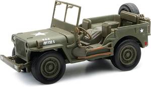 lot 275 image: Jeep Willys U.S.A. Army Green 132 Diecast Model Car by New Ray