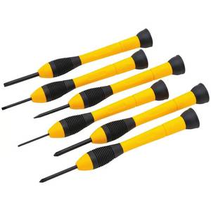 lot 287 image: Stanley Multi-Bit Mini Screwdriver Assorted in. 6 pc