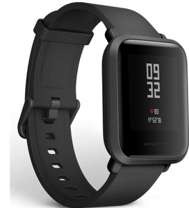 lot 308 image: Amazfit Bip Smartwatch (Black)