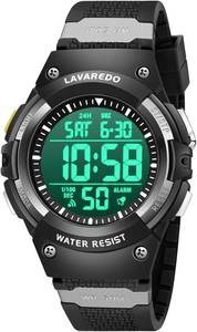 lot 326 image: Kids Watch Boys,Digital Outdoor Sports Watches,50M Waterproof Chronograph Multifunctional Wristwatch with AlarmTimerStopwatch for 5-16 Year Old Children Teens-Fits Wrist 6.3-9,Kids Gift