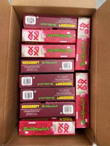 LOT OF 10 - Brickcraft Bricktanicals XOXO Sign Building Kit (244-Piece Set), Valentine's Day Decor, Brick Hearts, Build Together Couples Activity, Romantic Gift, Home Display, Collectible Building Set