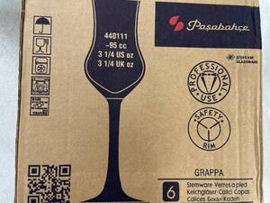 lot 30188 image: Hospitality Glass Brands Enoteca 3.25 Oz Grappa Glass, Case of 24