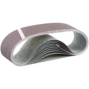 lot 30189 image: 3 in. x 24 in. 120-Grit Abrasive Belt (10-Pack)