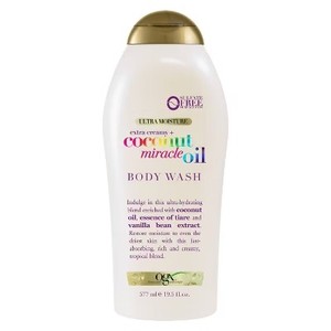 lot 30195 image: OGX Extra Creamy  Coconut Miracle Oil Ultra Moisture Body Wash - 19.5 fl oz