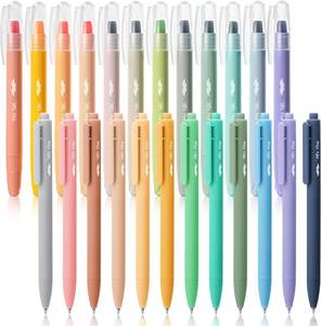 lot 30207 image: Mr. Pen- Bible Highlighters and Pens, 24 Pack, Gel Highlighters, Serene Colors No Bleed, Colored Gel Pens, Aesthetic, Cute