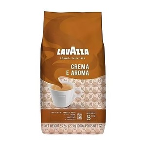 lot 30209 image: Lavazza Crema E Aroma Whole Bean Coffee 2.2lb1kg
