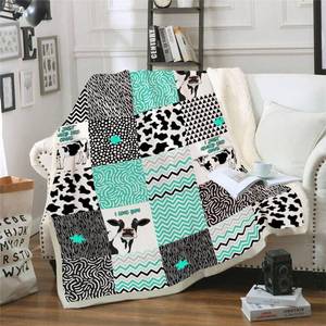lot 30215 image: Cow Print Blanket Cow Decor Bedding Throw Blanket for Girl Women Christmas Valentines Birthday Gifts Soft Cute Print Farm Animal Cow Blanket (50x 60,cow3)