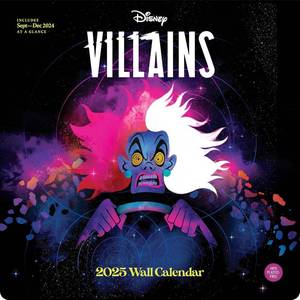 lot 30235 image: Disney Villains 2025 Wall Calendar