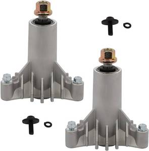 lot 30248 image: ACEBRI Spindle Assembly for Poulan Mandrel 130794 128774 137646 137645 for Husqvarna 532130794 fit for 36 38 42 Inch Riding Lawn Mower 2 Pack