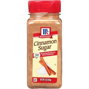 lot 30272 image: McCormick Non-GMO Kosher Cinnamon Sugar, 15.0 oz Bottle