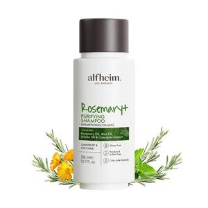 lot 30286 image: ALFHEIM Rosemary Purifying Shampoo for Oily & Fine Hair with Rosemary, Peppermint & Jojoba Oils   Travel Size   Deep Cleanse, Balance & Refresh   Vegan, Sulfate-Free, Cruelty-Free   10.7 oz  316 ml