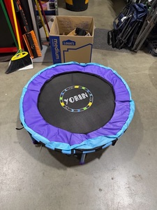 lot 975 image: Yorin Mini Exercise Trampoline