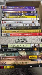 lot 1039 image: DVDs including remember the titans
