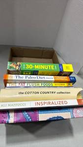 lot 1121 image: Health and Cooking Book Collection
