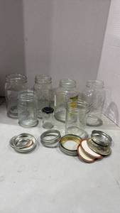 lot 1130 image: Mason jars
