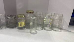 lot 1131 image: Ball and other Mason Glass Canning Jars Lot