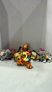 lot 1153 image: Disney Plush Collection - Winnie the Pooh Characters