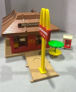 1980s McDonalds Restaurant Playset