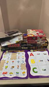 lot 1180 image: Board Games and Educational Puzzles Collection