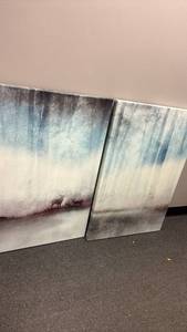 lot 1301 image: Stretched canvas wall decor 36x24