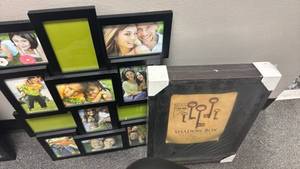 lot 1312 image: Frame and shadow box