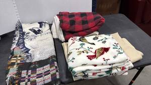 lot 1402 image: 3 lap blankets