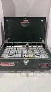 lot 1459 image: Coleman 2-Burner Propane Camp Stove