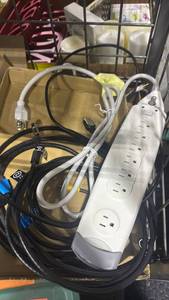 lot 1493 image: Belkin Surge Protector Power Strip and more