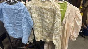 lot 1515 image: Hand Knit sweaters and more