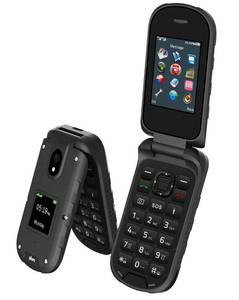 lot 16337 image: PLUM RAM Plus 4G Volte Rugged Flip Phone, IP68 Shock Proof T-Mobile - Retail $66