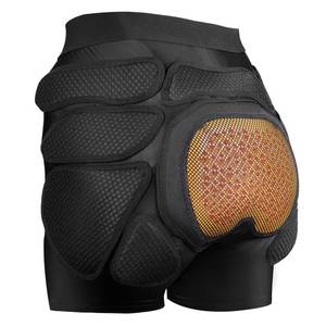 lot 16495 image: Protective Padded Shorts Crash Pad, PU Hip Butt Pads Impact Gear for Youth Ladies Women, Tailbone Protection Pad for Ski Snowboarding Skating Skateboard - Retail $40
