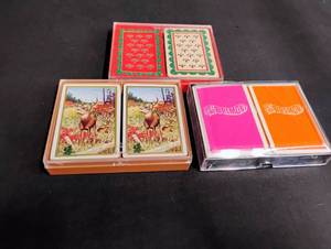 lot 1050 image: Playing Card Collection - Wildlife and Belmond Sets