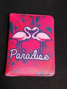lot 1062 image: Paradise Flamingo Passport Holder