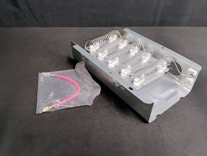lot 1074 image: Dryer Heating Element Assembly with Thermal Fuse