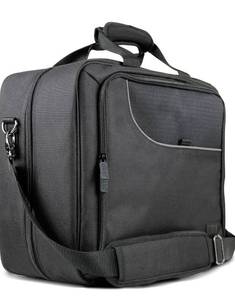 lot 8088 image: USA Gear Travel Case Compatible with HTC Vive and Tracker, Controller & More VR Headset Accessories - HTC Vive Carrying Case with Customizable Interior, Shoulder Strap, Protective Exterior