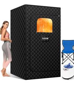 lot 8094 image: Portable Sauna for Home Relaxation, Steam Sauna