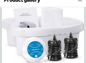 lot 8115 image: Ionic Foot Bath Detox Machine, Foot Spa Bath for Home Use,