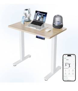 lot 8120 image: HUANUO AI-Powered Electric Standing Desk