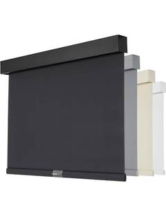 lot 8138 image: Persilux Blackout Roller Blinds for Indoor Windows, Cordless Roller Shades with Valance, Thermal Insulated Fabric Window Shades & Blinds, UV Protection Shades for Home and Bedroom (Black,34W x 72H)