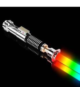 Xenopixel Lightsaber, Motion Control Luke Dueling Light Sabers with 34 Sound Fonts & Custom Fonts | Smooth Swing Infinite Color Changing Luke Sabers, Preminum Aluminum Hilt for Adults - Retail $169