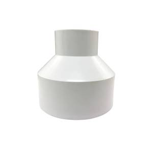 lot 8252 image: 4 x 2 PVC DWV Reducer Coupling Adapter (Socket x Socket) Schedule 40 Slip Reducing Coupling Pipe Fittings for Home Sewer Plumbing