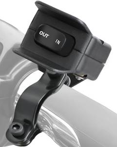 lot 8296 image: Belinous 12V ATV Winch Switch with Mounting Bracket, Handlebar Winch Control Rocker Thumb Switch for ATV UTV Warn KFI RZR SUPERWINCH Champion Ramsey Venom Master Lock Mile Marker (Black)
