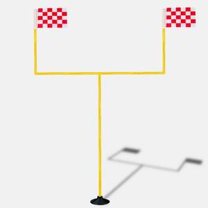 lot 8331 image: Nbguigdstr Football Field Goal Post - 6 ft x 4 ft Portable Football Goal Post - Kicking Field Goals-Backyard Field Goal Post for KidsYouthAdults -(2 ft-6 ft in Height)