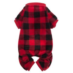 lot 8387 image: SCENEREAL Dog Pajamas for Small to Large Dogs Soft Pet Sweater Clothes Warm Puppy Onesie Outfits for Doggie Winter Christmas - Dog Jammies Pjs (XXL)