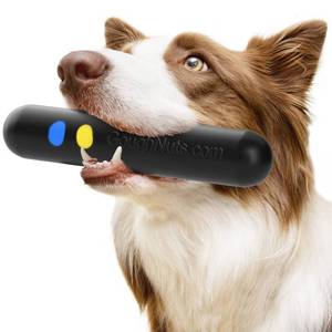 lot 8410 image: Goughnuts Dog Toys for Aggressive Chewers  Virtually Indestructible Dog Toys for Breeds Such as Pit Bulls and German Shepherds  Heavy Duty Rubber Stick Toy  Large