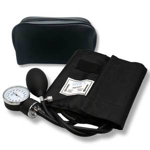 lot 8441 image: HCS Blood Pressure Cuff, Manual - Adult BP Cuffs - Manual Blood Pressure Cuff Arm Monitor - Aneroid Sphygmomanometer - Medical Grade, Home Use, Elderly Care - wCarrying Case